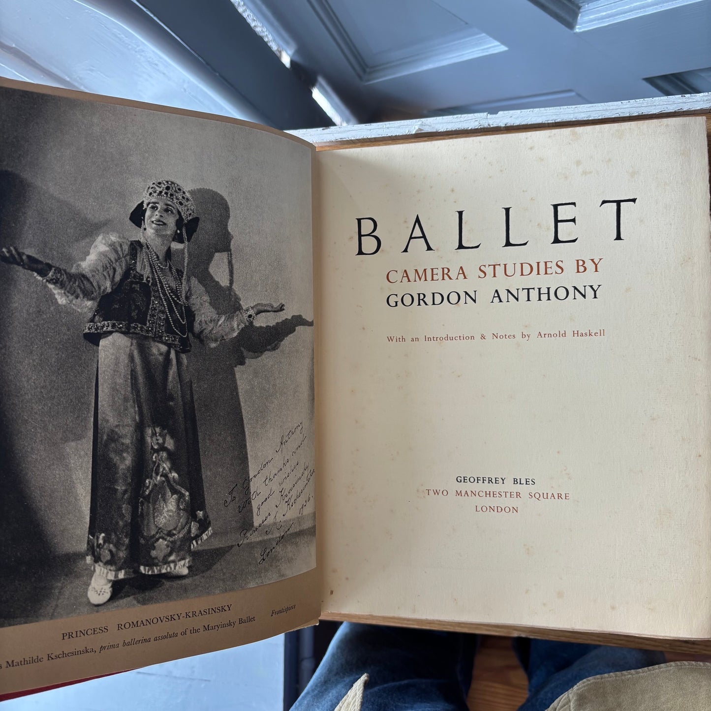 Gordon Anthony - Ballet: Camera Studies - First Edition