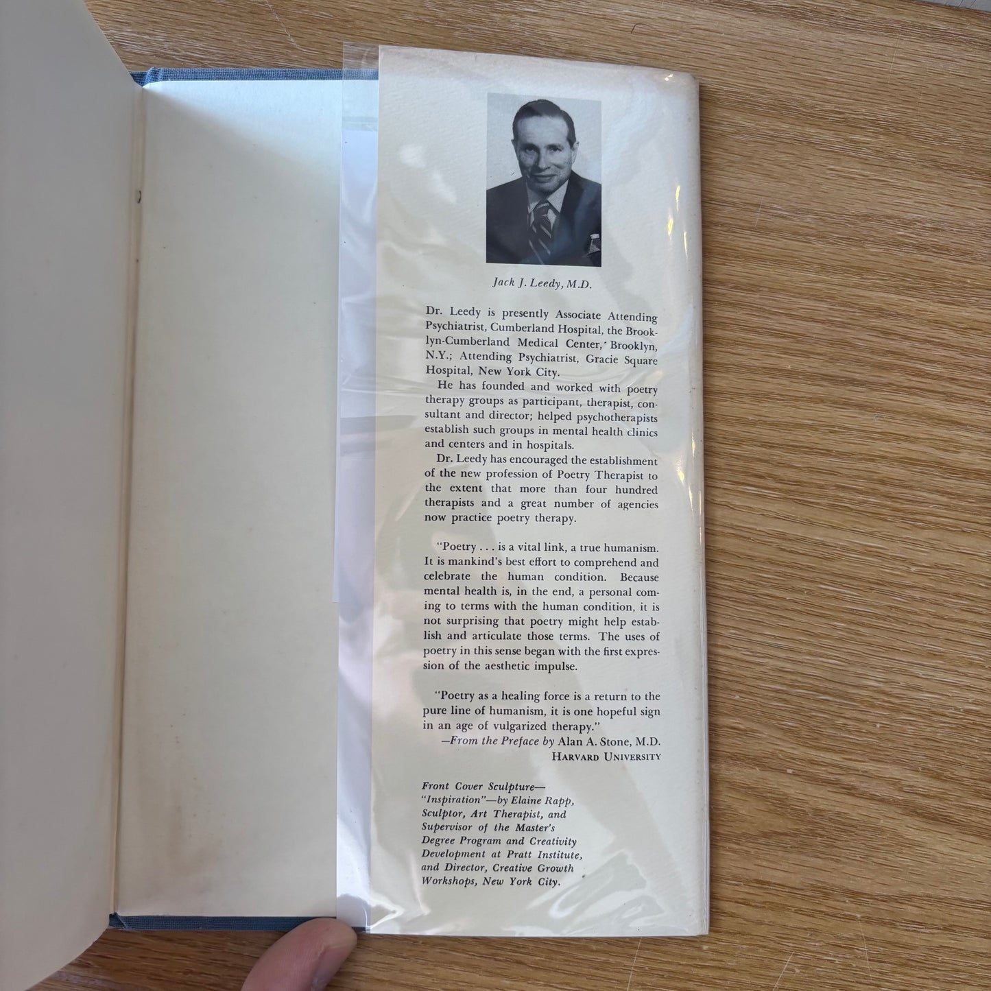 Jack J. Leedy, M.D., ed. - Poetry the Healer - First Edition