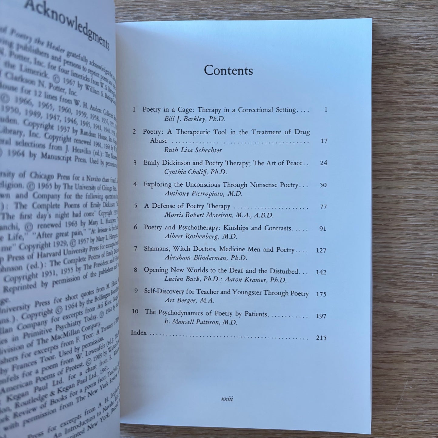 Jack J. Leedy, M.D., ed. - Poetry the Healer - First Edition