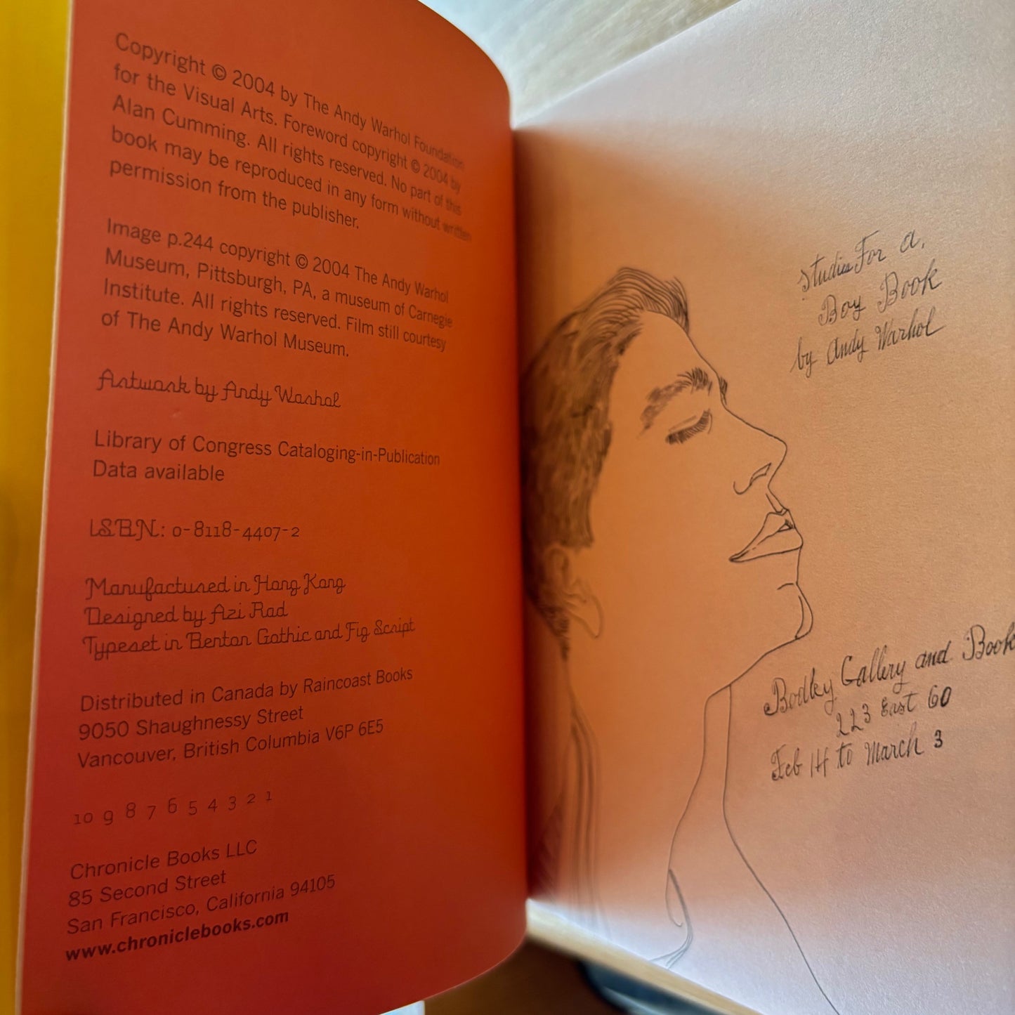 Andy Warhol - Men - First Edition