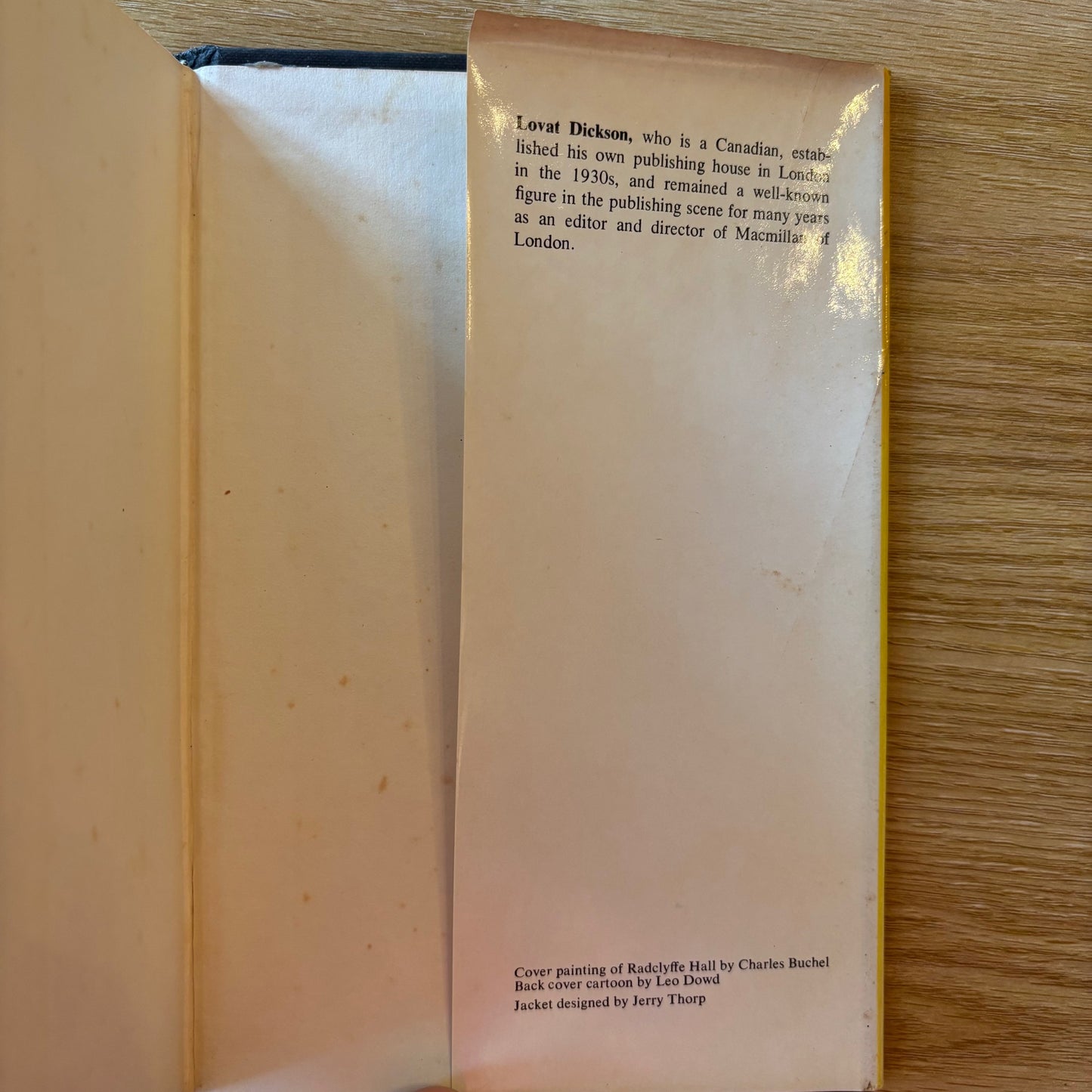 Lovat Dickson - Radclyffe Hall at the Well of Loneliness: A Sapphic Chronicle