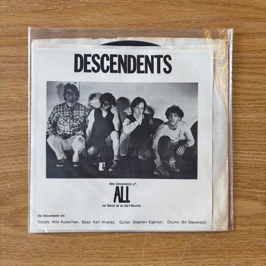 Descendents - Clean Sheets / Coolidge - Promo 7 Inch