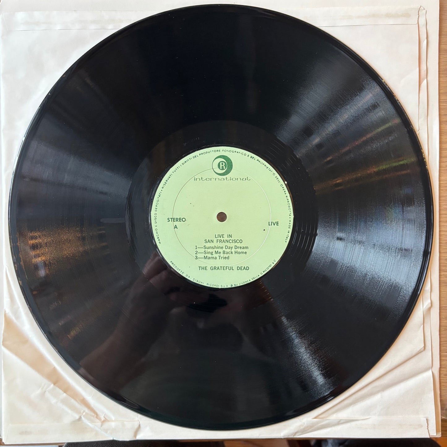 Grateful Dead - Live in San Francisco - Unofficial Italian Pressing