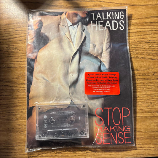 Talking Heads - Stop Making Sense - Limited Edition Cassette & Book Set