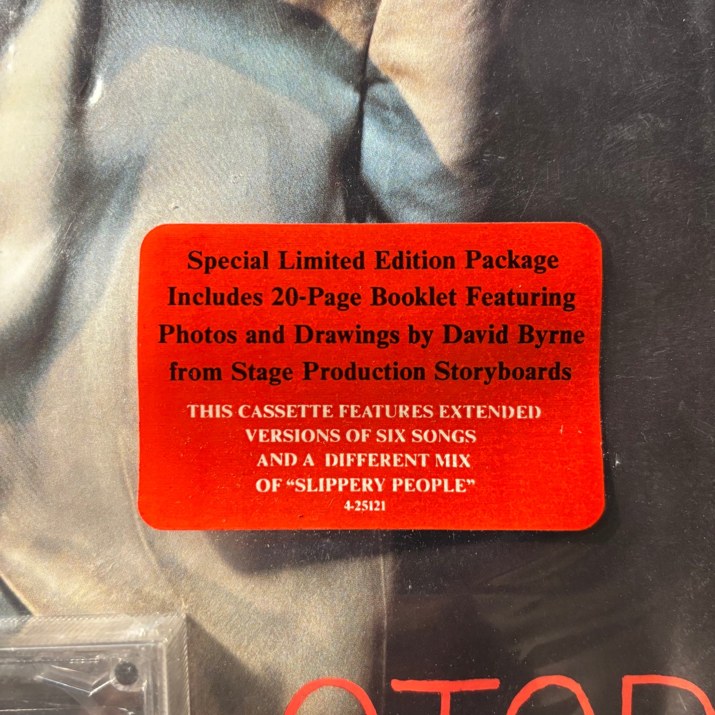 Talking Heads - Stop Making Sense - Limited Edition Cassette & Book Set