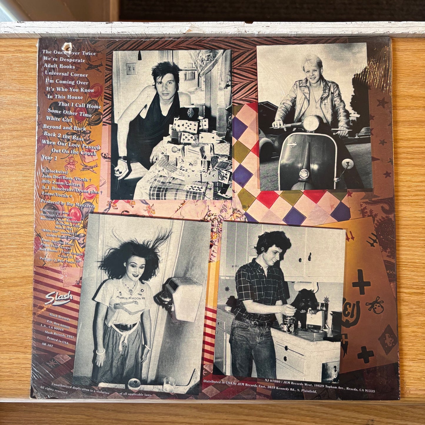 X - Wild Gift - Sealed '80s Pressing