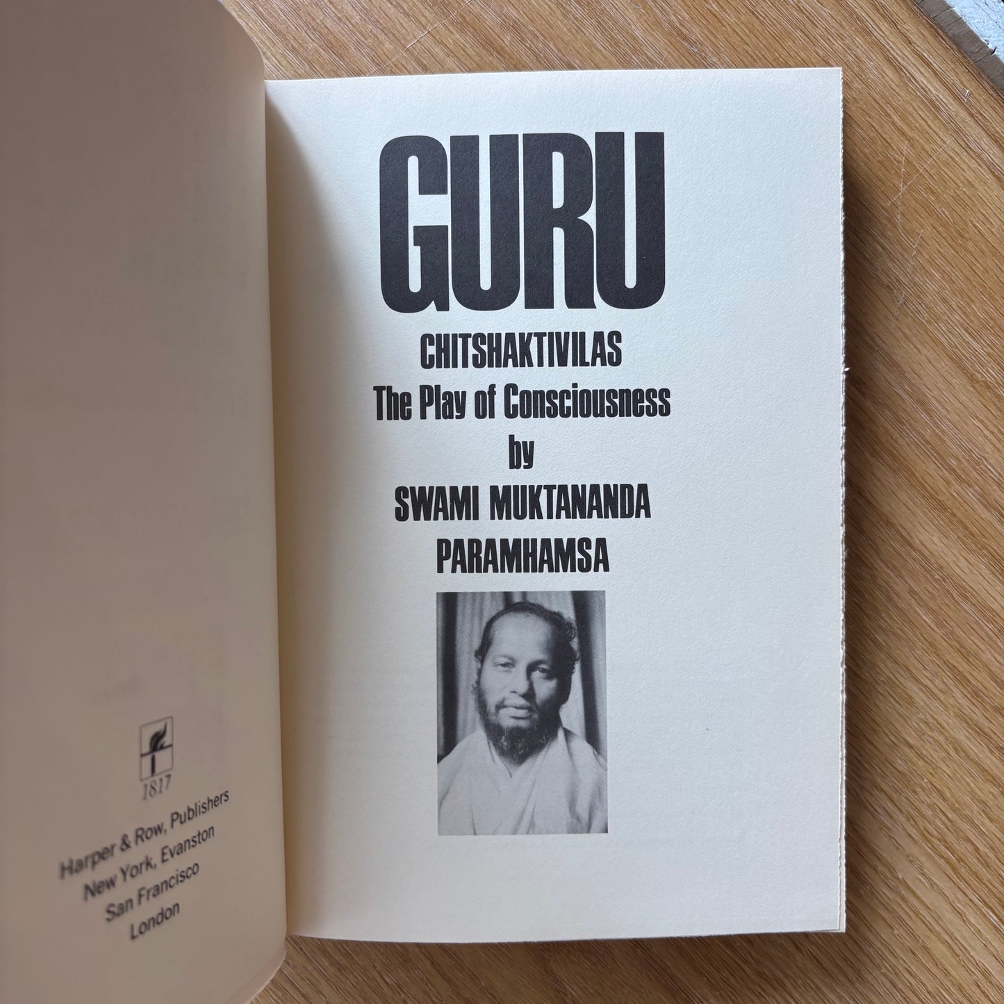 Swami Muktananda - Guru - First Edition