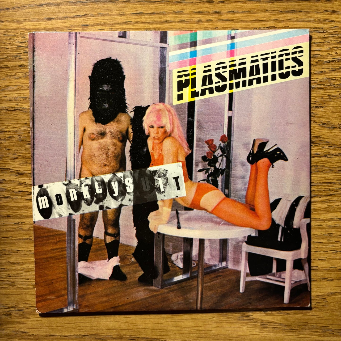 Plasmatics - Monkey Suit - Yellow/Red Splatter