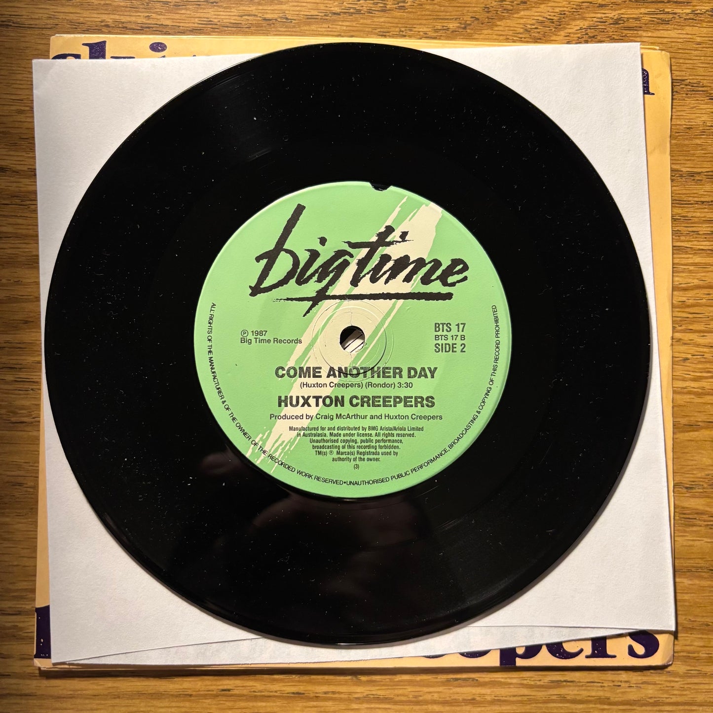 Huxton Creepers - Skin of My Teeth - Signed