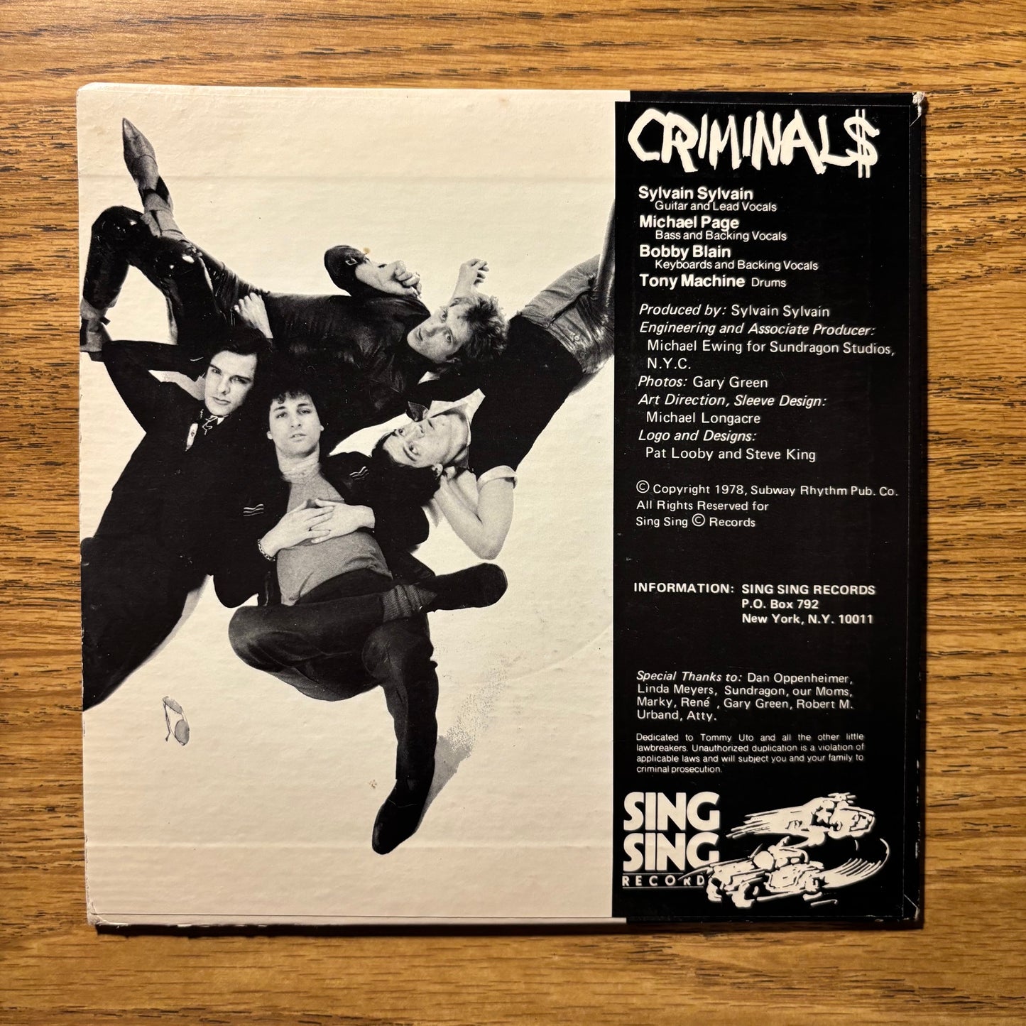Criminals - The Kids are Back / The Cops are Coming