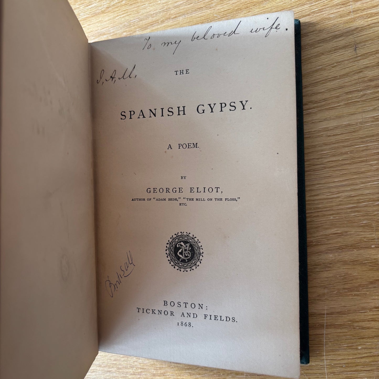 George Eliot - The Spanish Gypsy