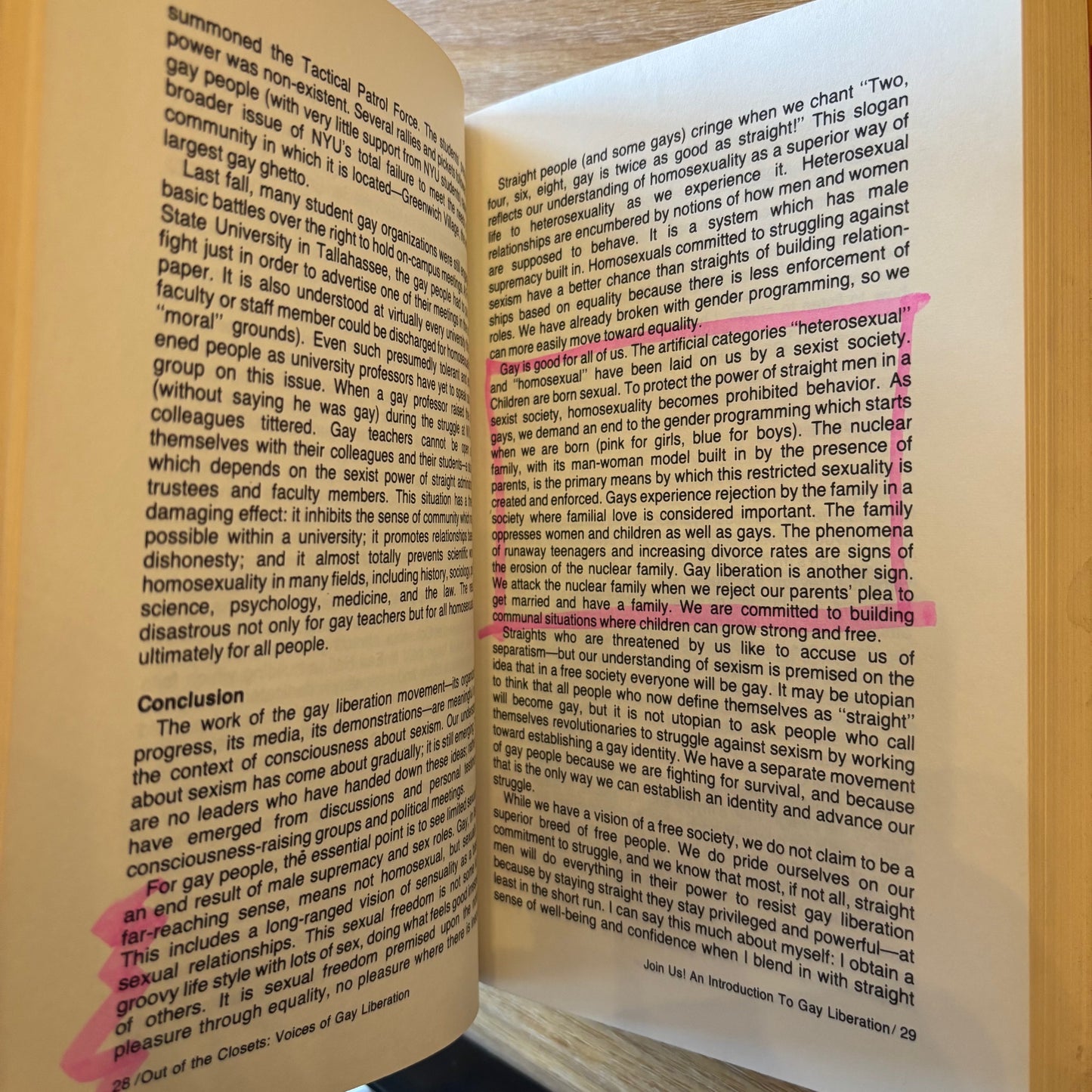 Karla Jay & Allen Young, eds. - Out of the Closets: Voices of Gay Liberation - Signed First Edition