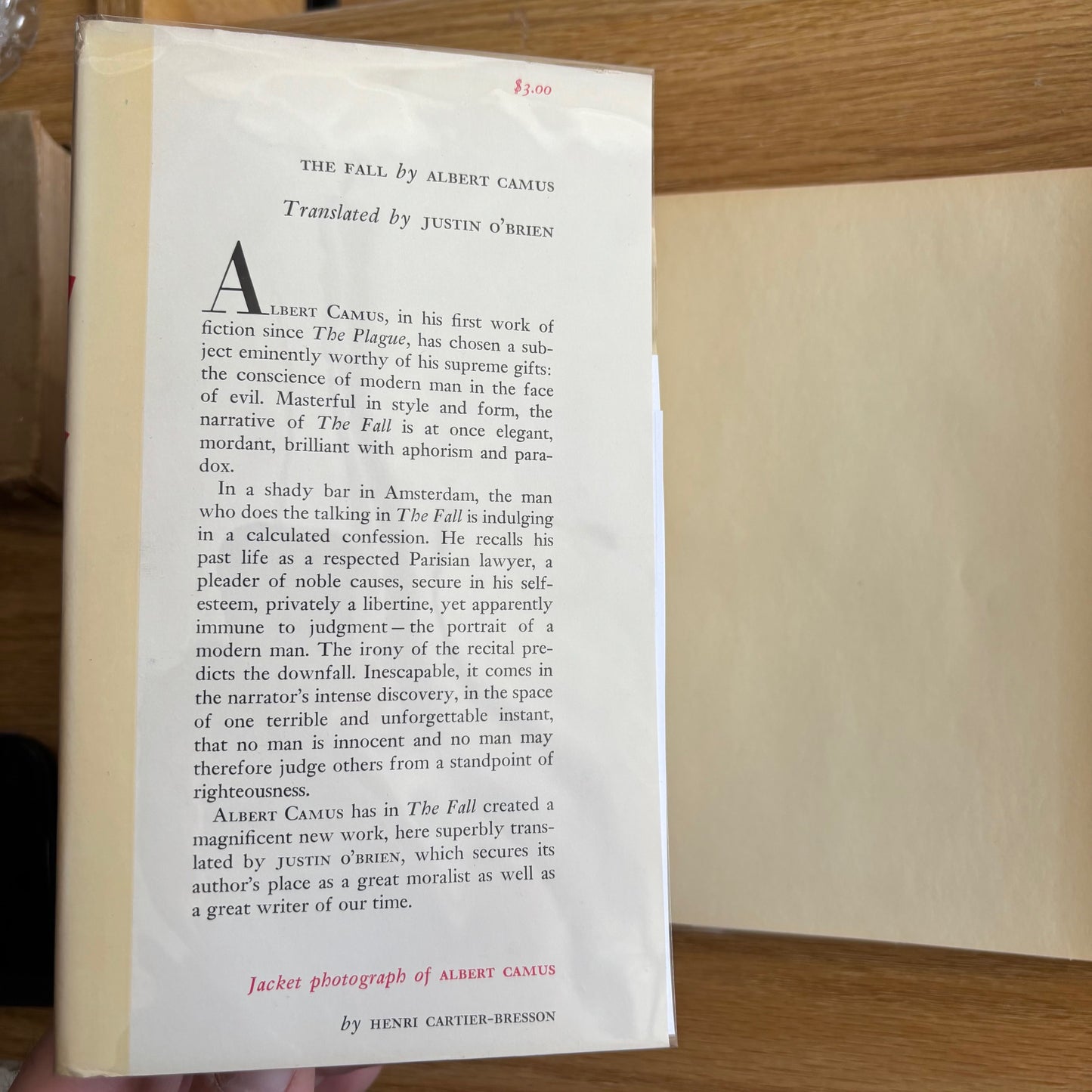 Albert Camus - The Fall - First Edition Second Printing