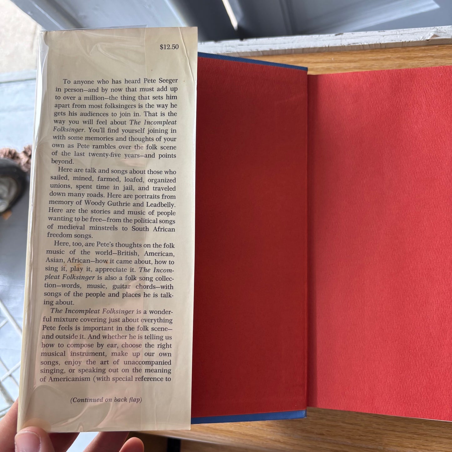 Pete Seeger - The Incompleat Folksinger - First Edition