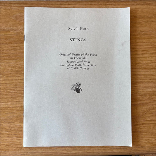 Sylvia Plath - Stings: Original Drafts of the Poem in Facsimile