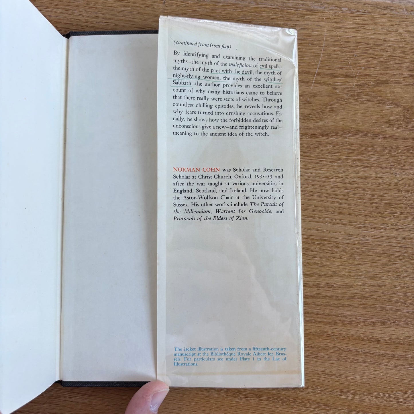 Norman Cohn - Europe's Inner Demons: An Enquiry Inspired by the Great Witch-Hunt - First Edition
