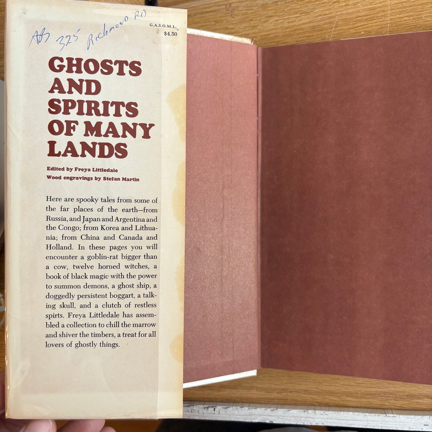 Freya Littledale, ed. - Ghosts and Spirits of Many Lands - First Edition