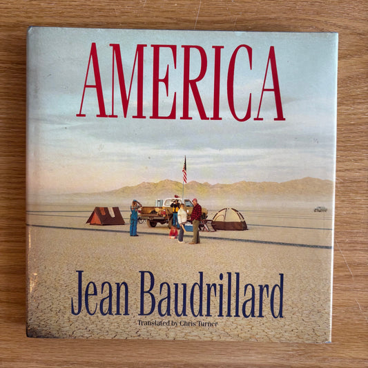 Jean Baudrillard - America - First Edition