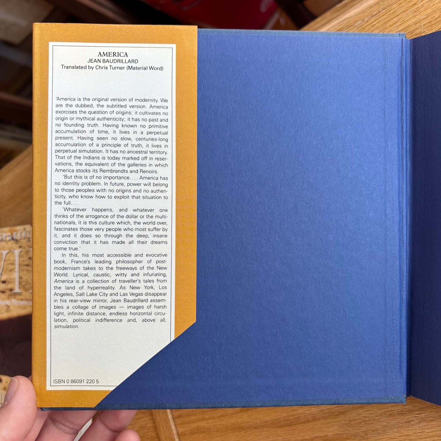 Jean Baudrillard - America - First Edition