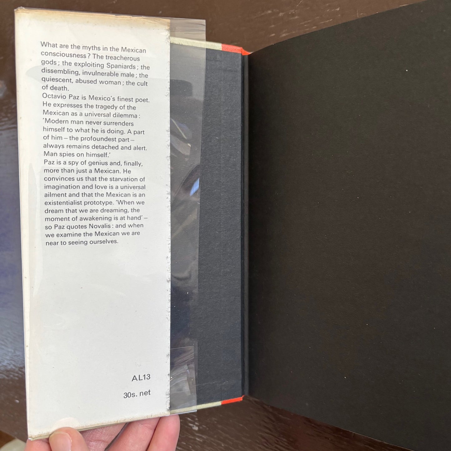Octavio Paz - The Labyrinth of Solitude - First UK Edition