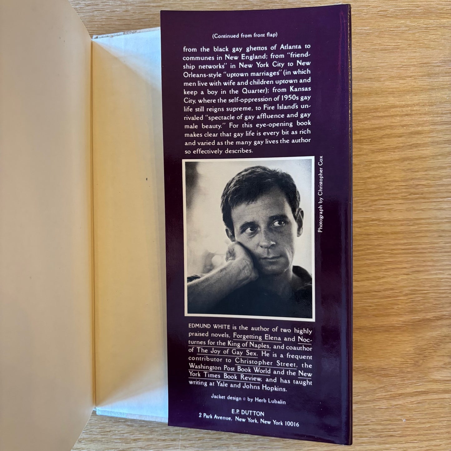 Edmund White - States of Desire: Travels in Gay America - First Edition