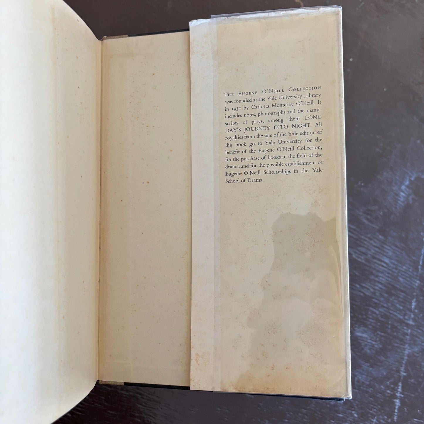 Eugene O'Neill - Long Day's Journey Into Night - First Edition Third Printing