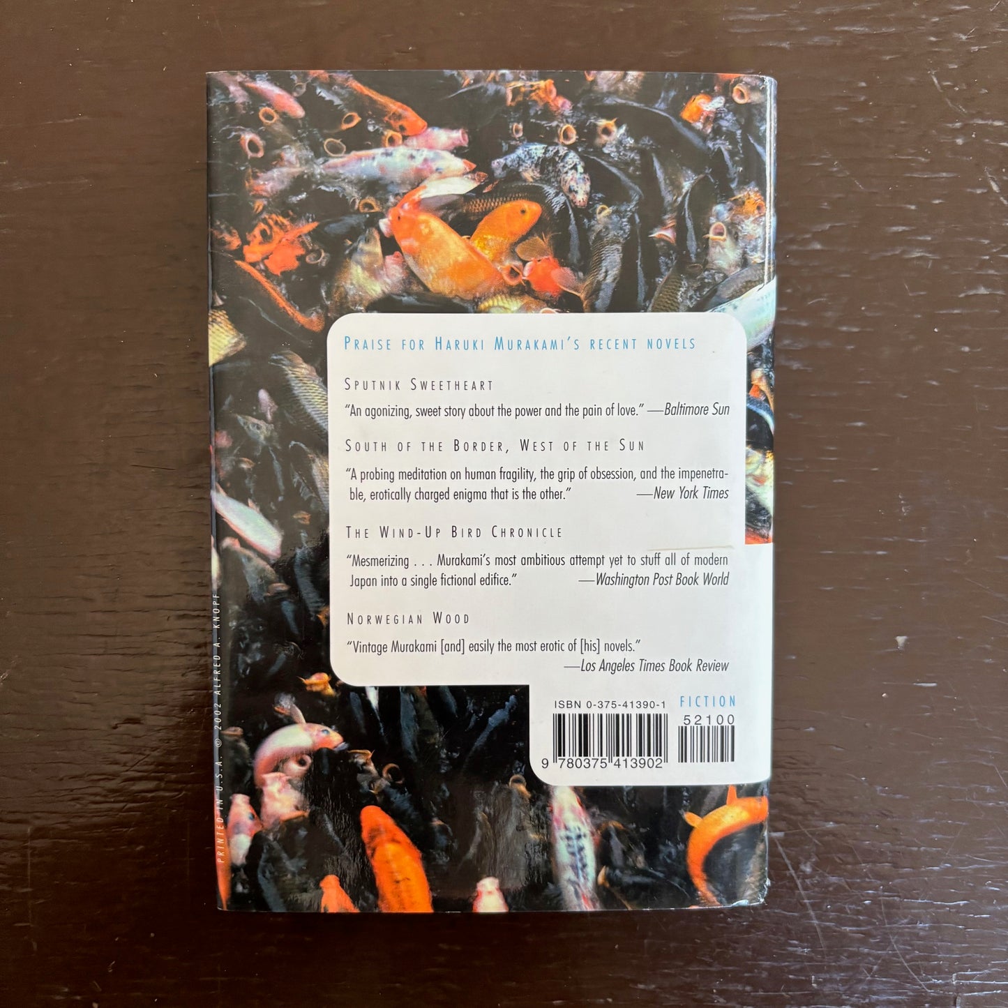 Haruki Murakami - After the Quake - First Edition