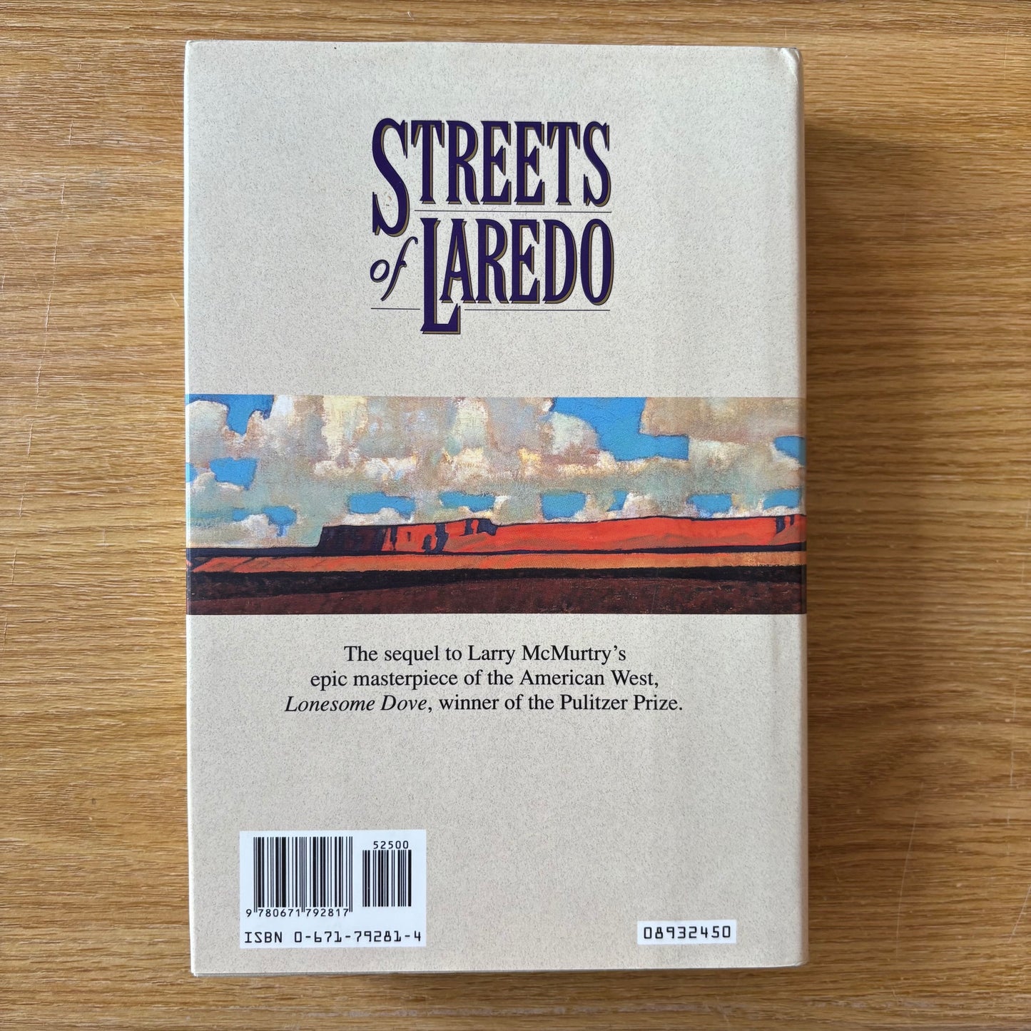Larry McMurtry - Streets of Laredo - First Edition
