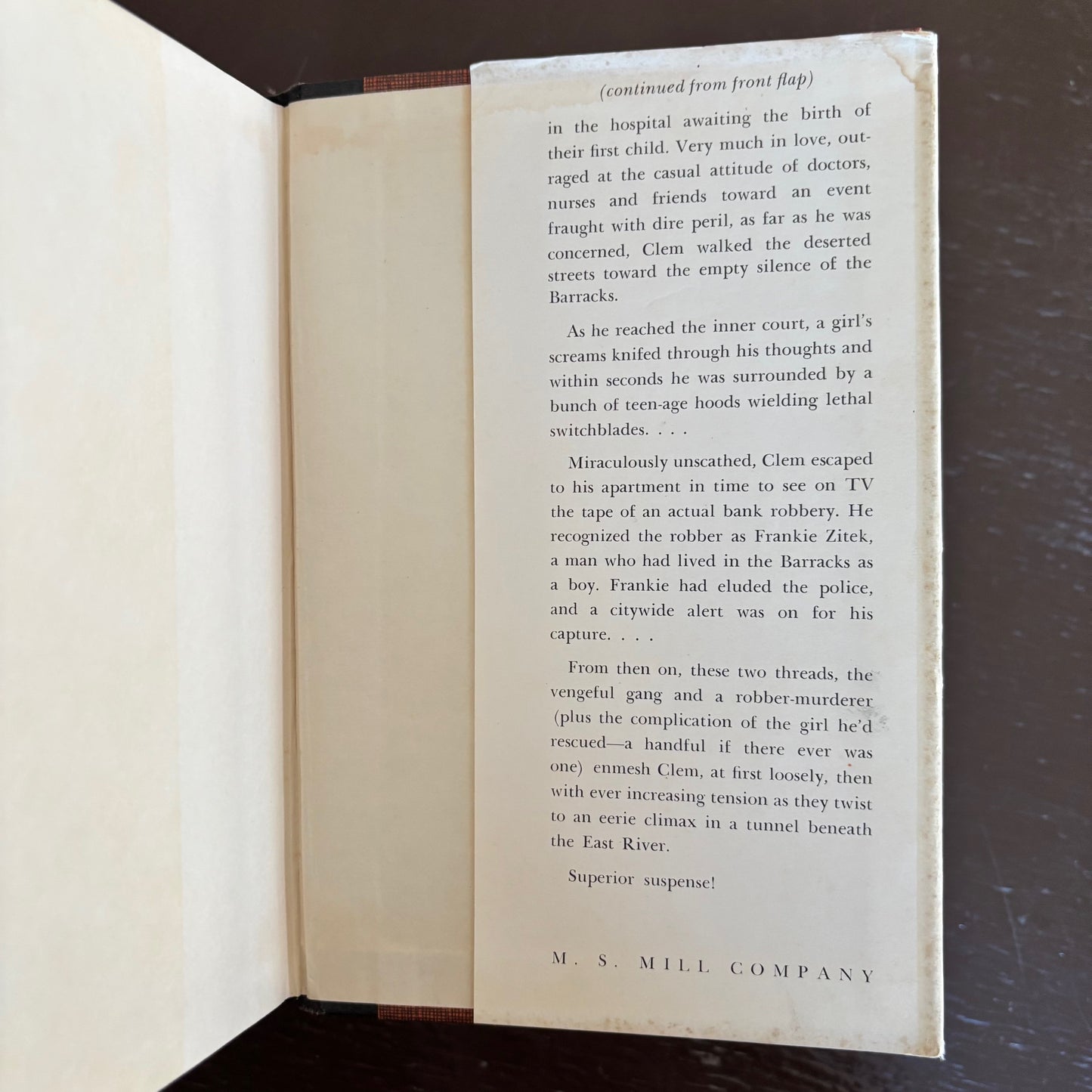 Michael Niall - Run Like A Thief - First Edition