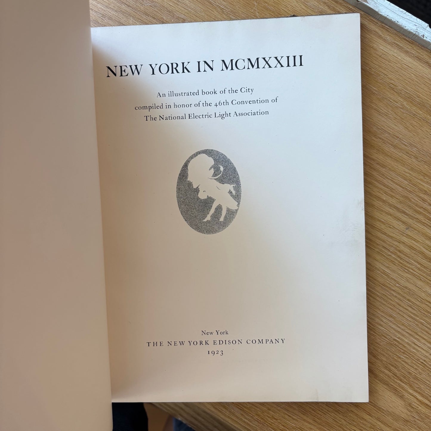 New York in MCMXXIII - First Edition