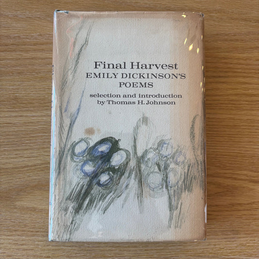 Emily Dickinson - Final Harvest - First Edition