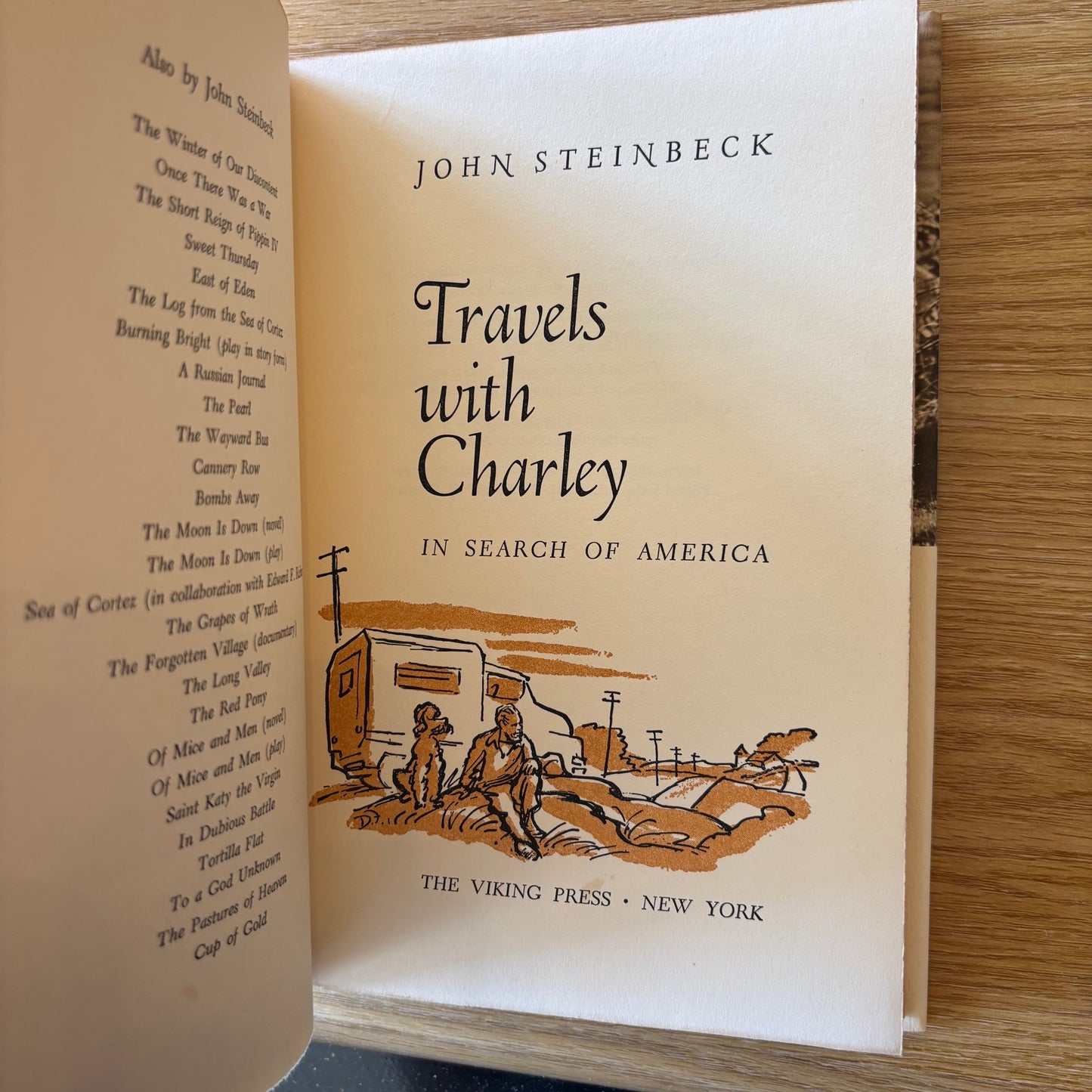 John Steinbeck - Travels with Charley - First Edition
