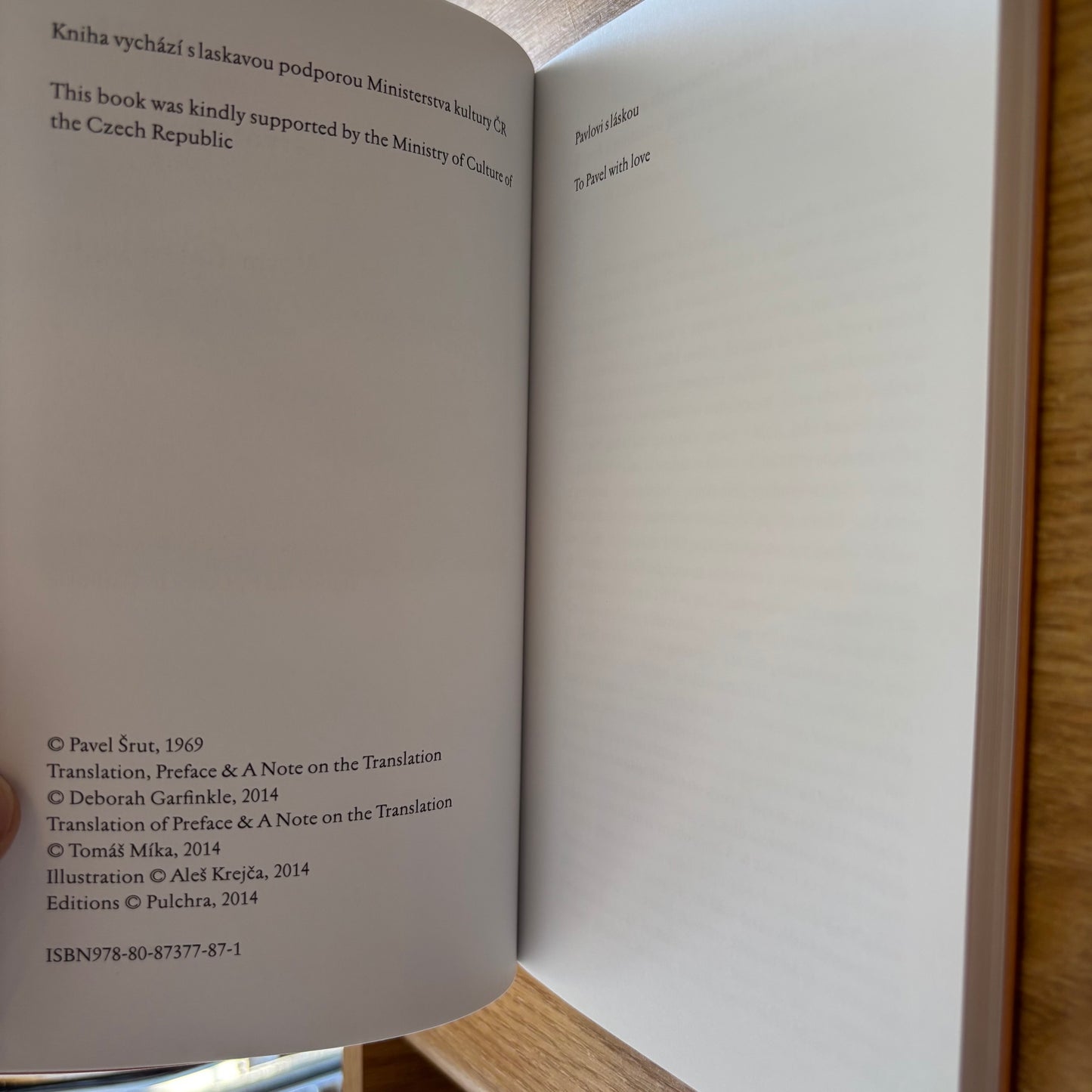 Pavel Šrut - Červotočivé Svetlo (Worm-Eaten Light) - First Edition