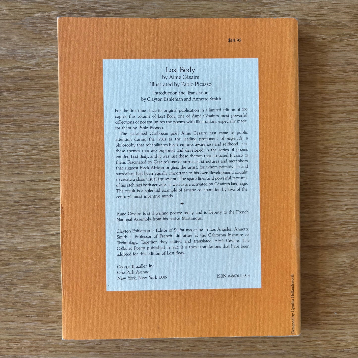 Aime Cesaire - Lost Body - Illustrated by Pablo Picasso