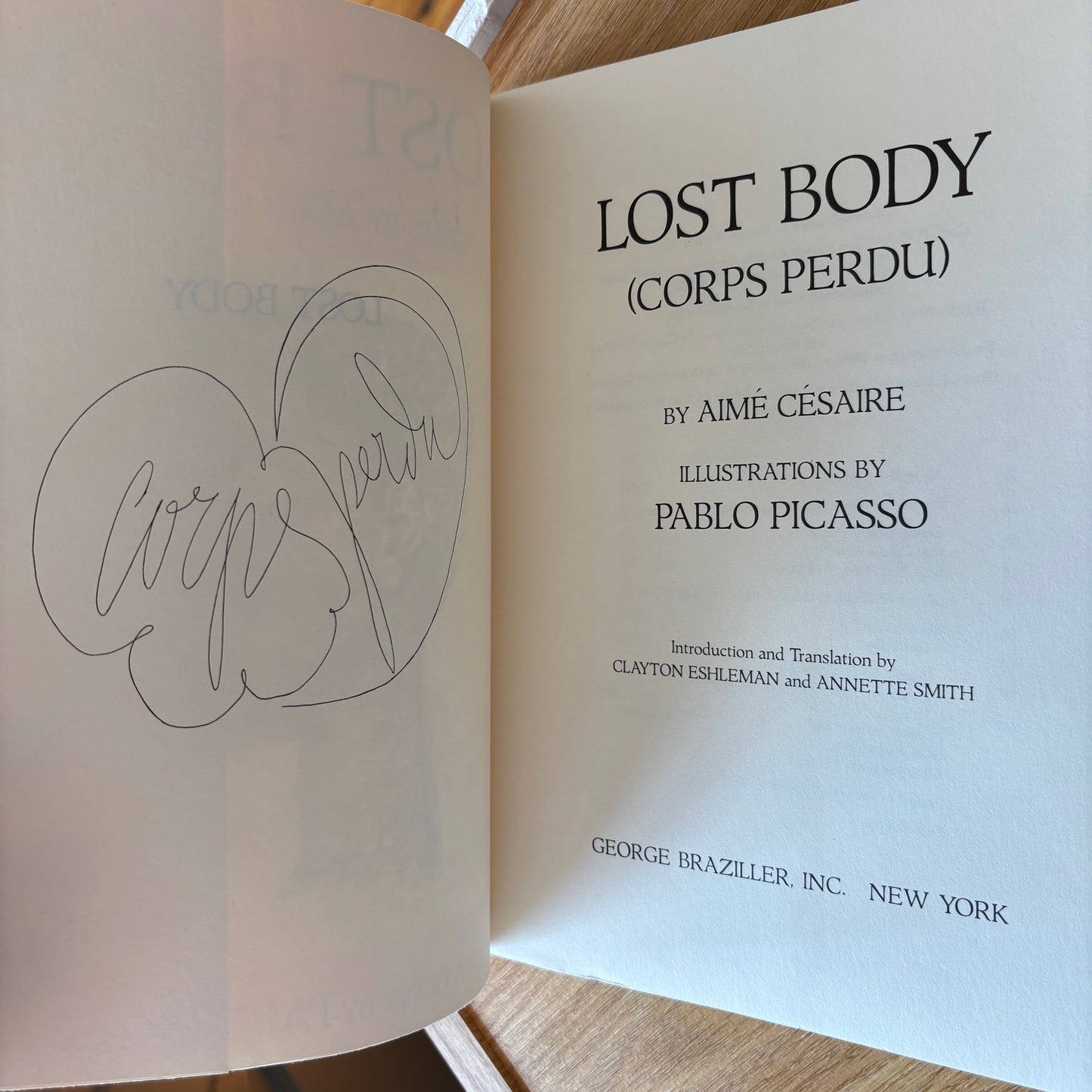 Aime Cesaire - Lost Body - Illustrated by Pablo Picasso