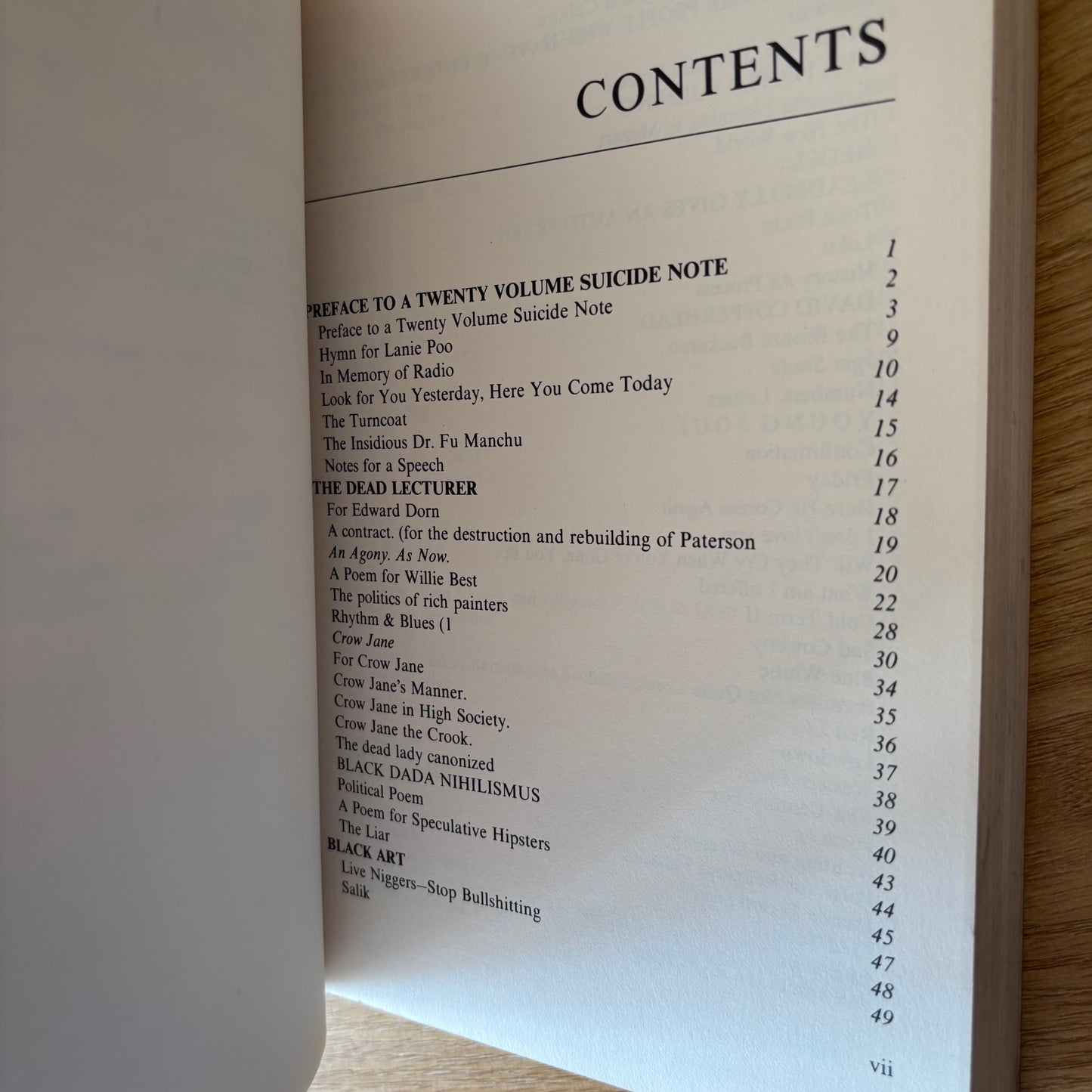 Amiri Baraka - Selected Poetry of Amiri Baraka/LeRoi Jones - First Edition Paperback