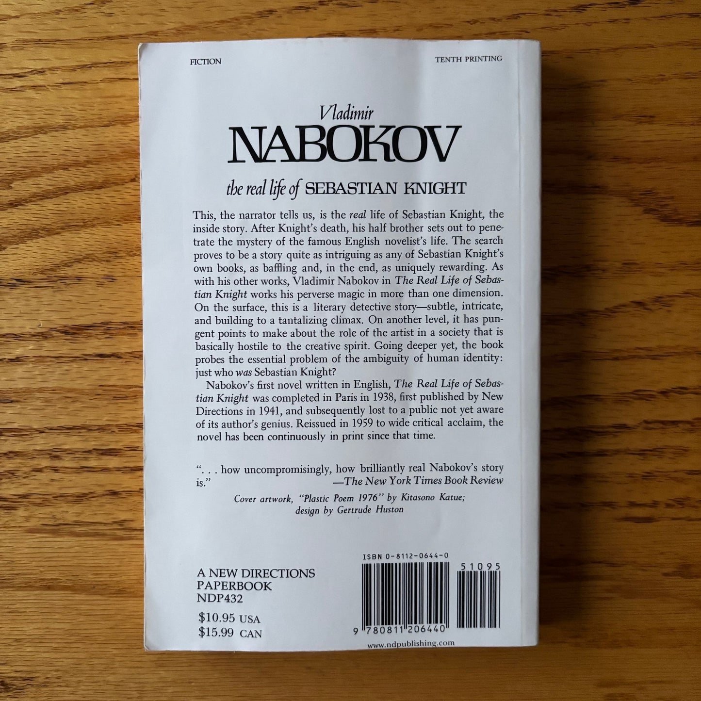 Vladimir Nabokov - The Real Life of Sebastian Knight