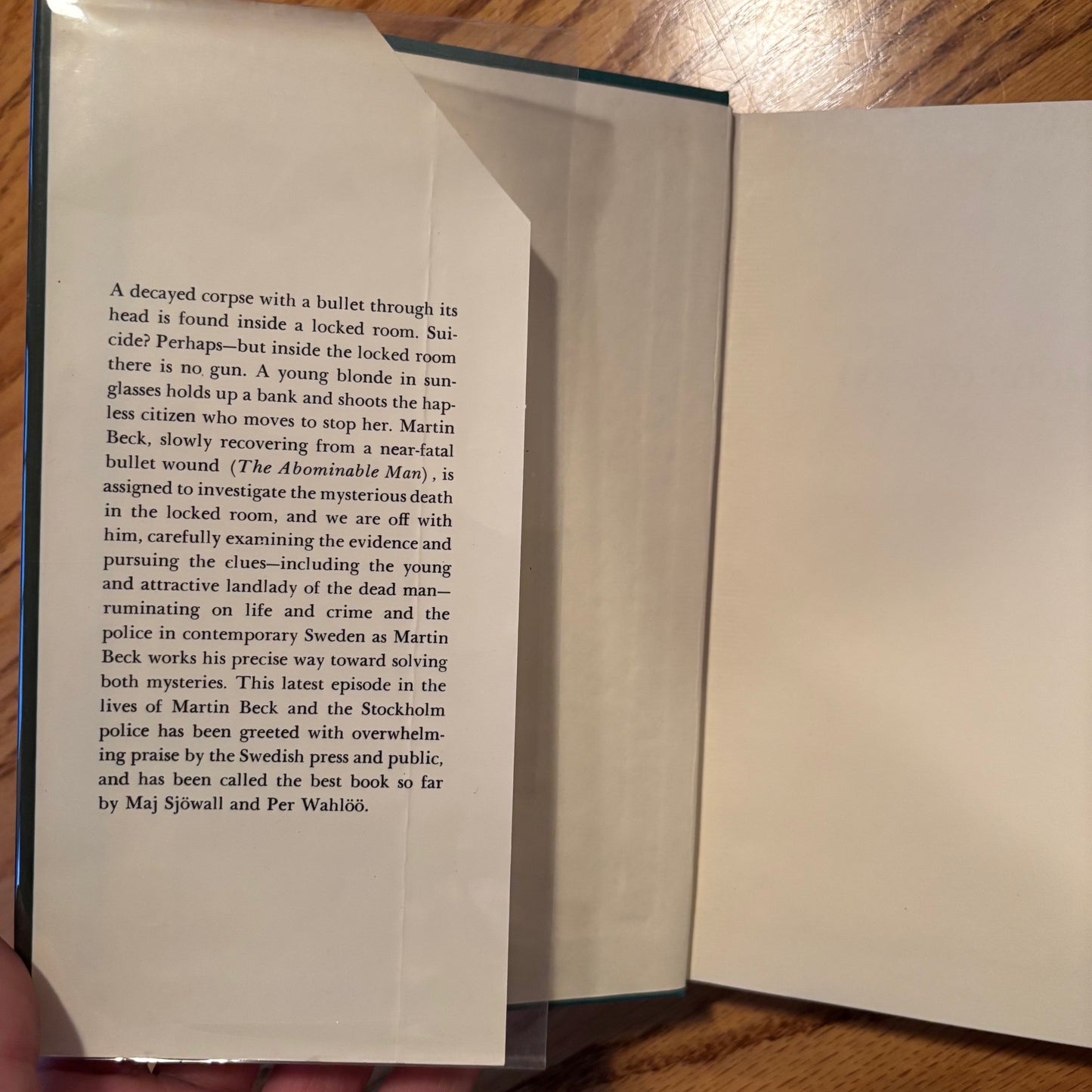 Maj Sjowall & Per Wahloo - The Locked Room - First Edition