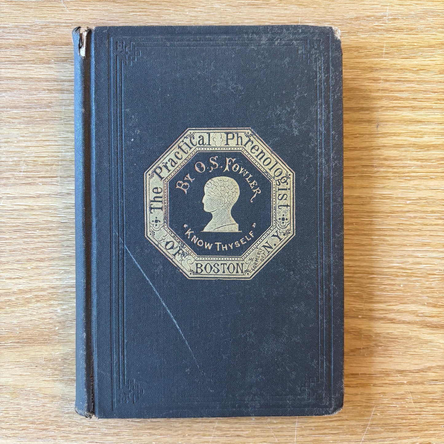 O.S. Fowler - The Practical Phrenologist - Signed