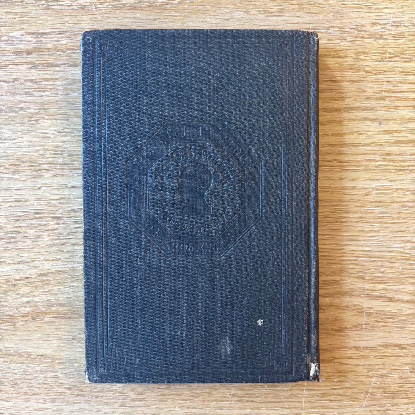 O.S. Fowler - The Practical Phrenologist - Signed