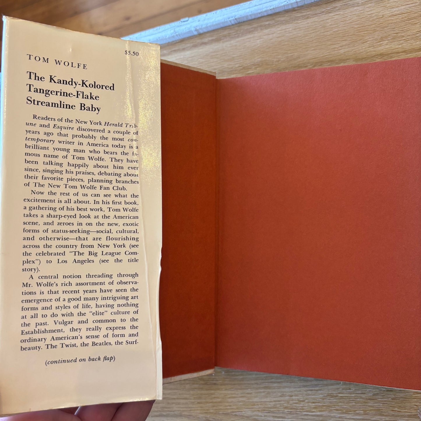 Tom Wolfe - The Kandy-Kolored Tangerine-Flake Streamline Baby - First Edition