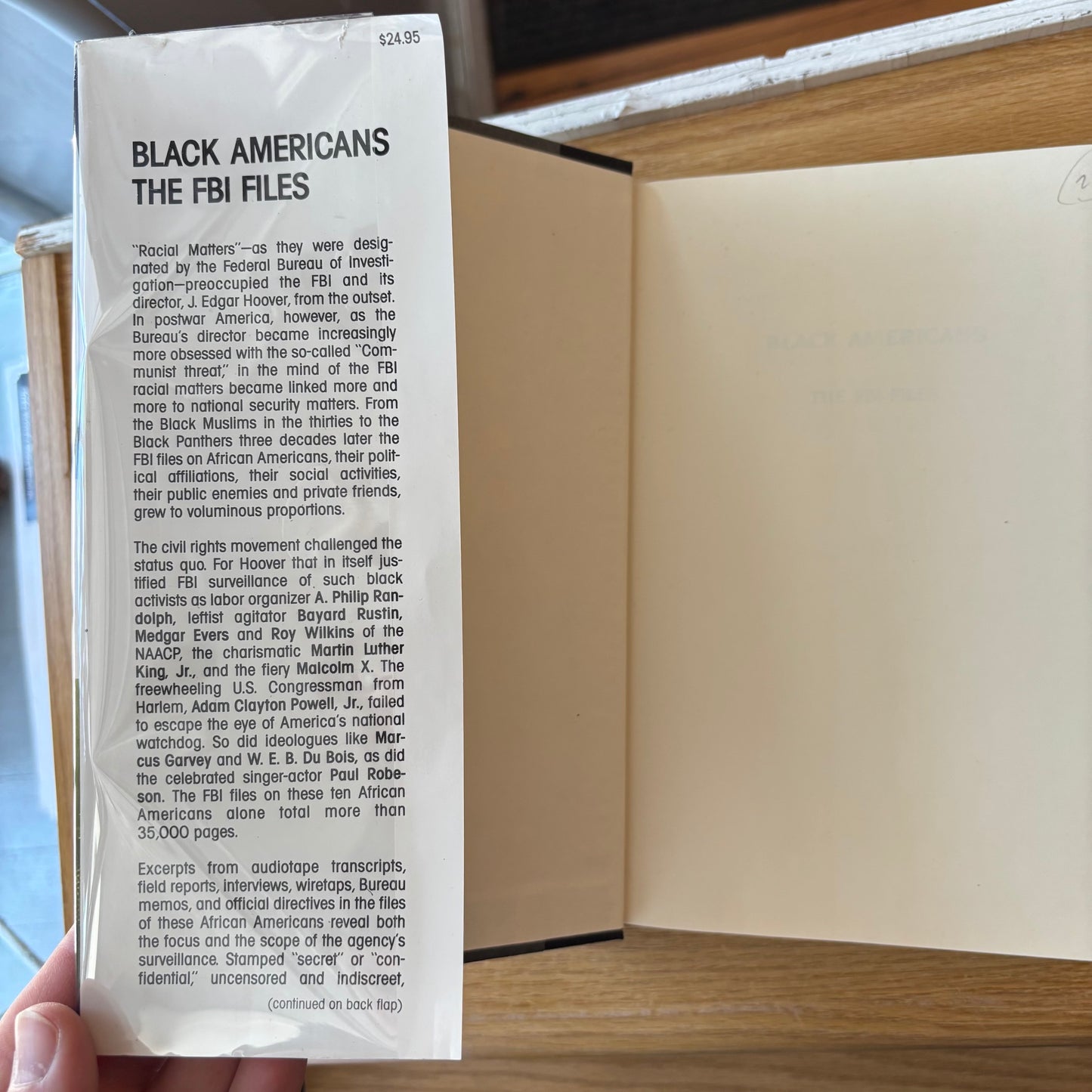 Kenneth O'Reilly - Black Americans: The FBI Files
