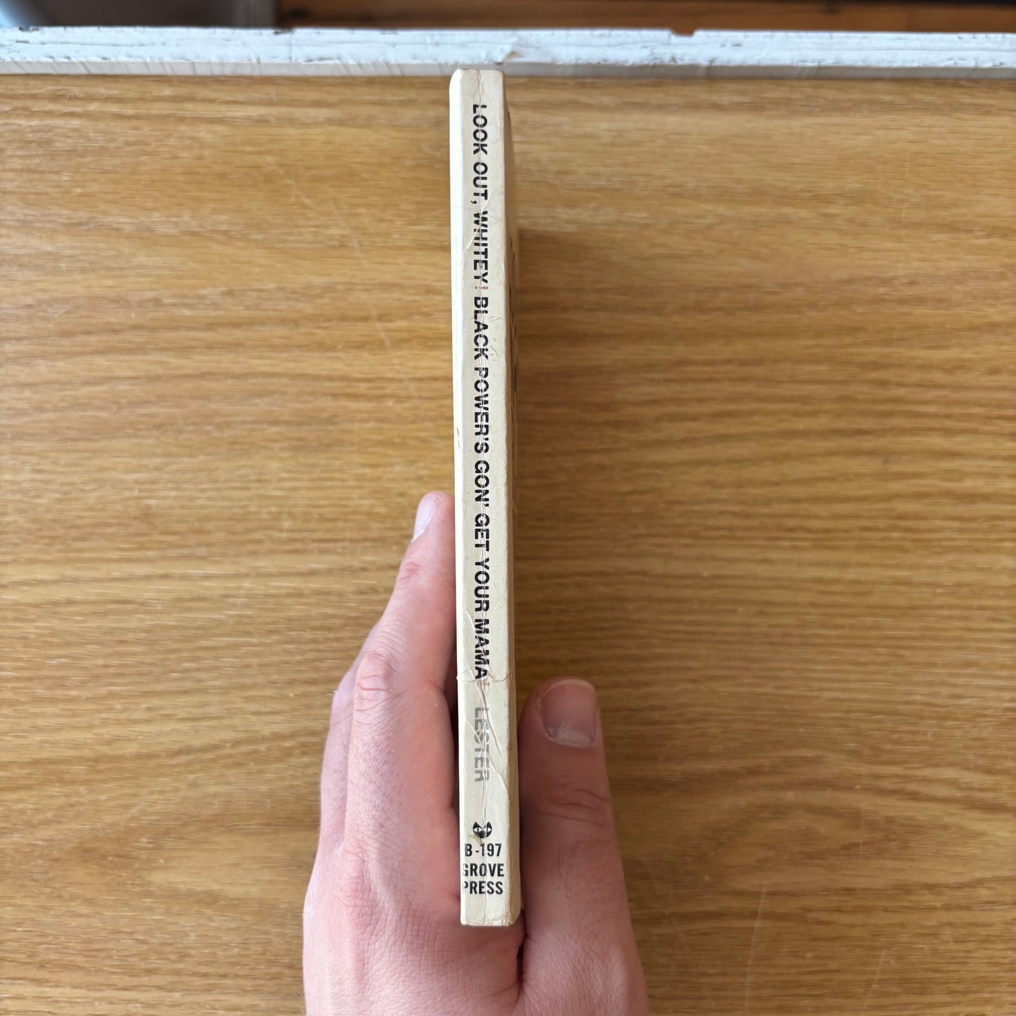 Julius Lester - Look Out, Whitey! Black Power's Gon' Get Your Mama! - First Edition Paperback