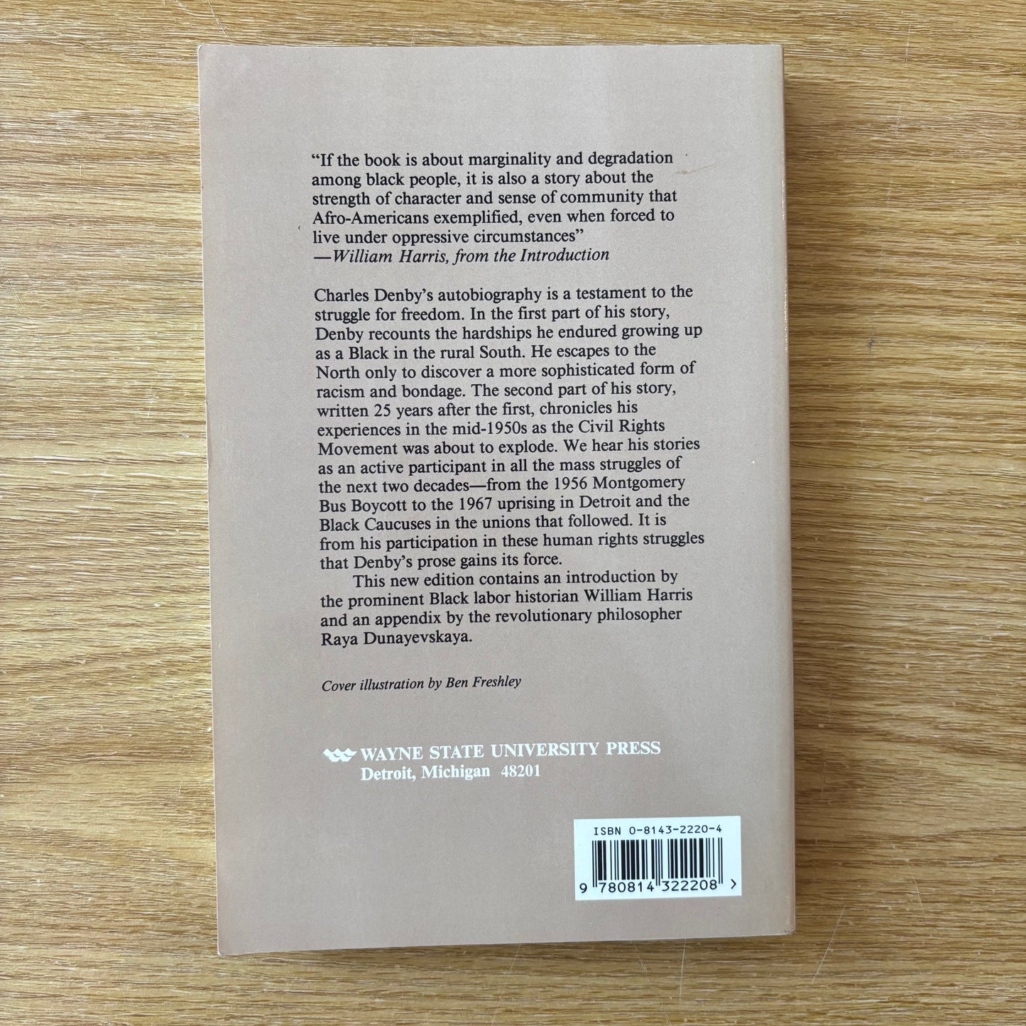 Charles Denby - Indignant Heart: A Black Worker's Journal