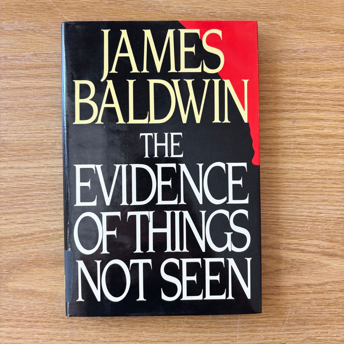 James Baldwin - The Evidence of Things Not Seen - First Edition