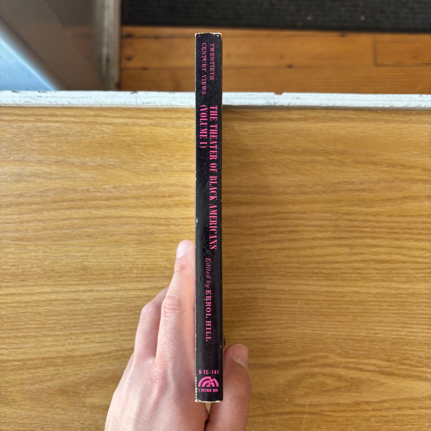 Errol Hill, ed. - The Theater of Black Americans (Volume 1) - Signed First Edition Paperback