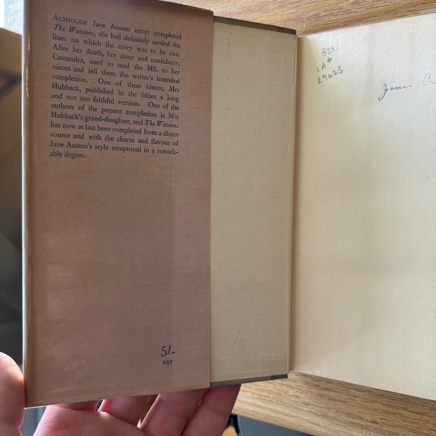Jane Austen - The Watsons - First Edition