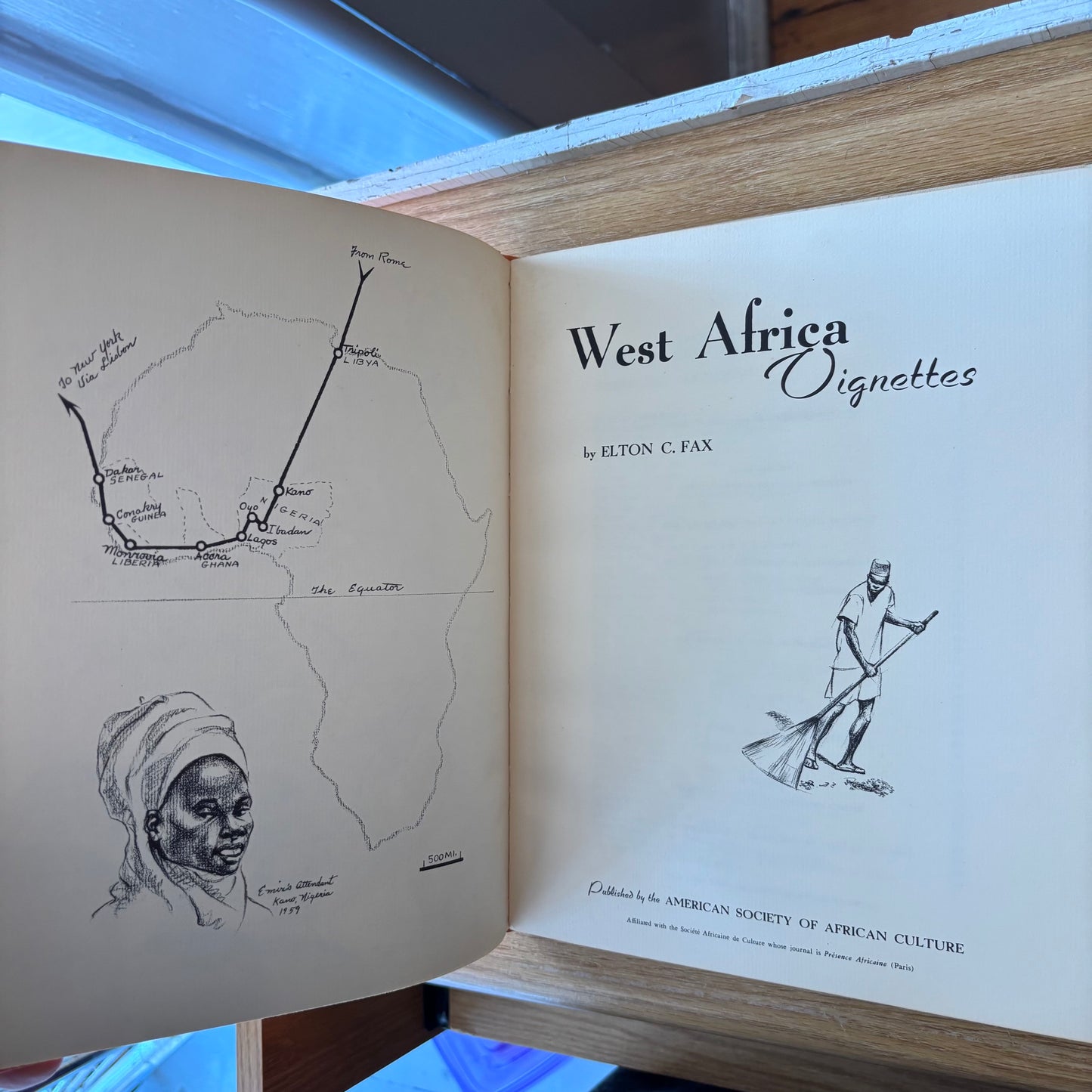 Elton C. Fax - West Africa Vignettes - Signed
