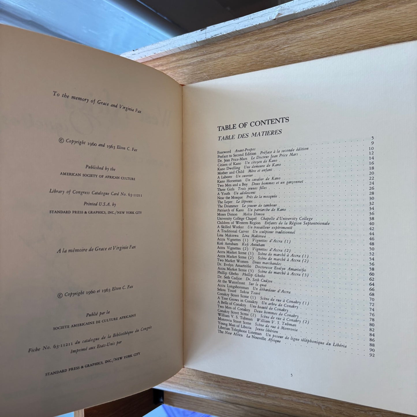 Elton C. Fax - West Africa Vignettes - Signed