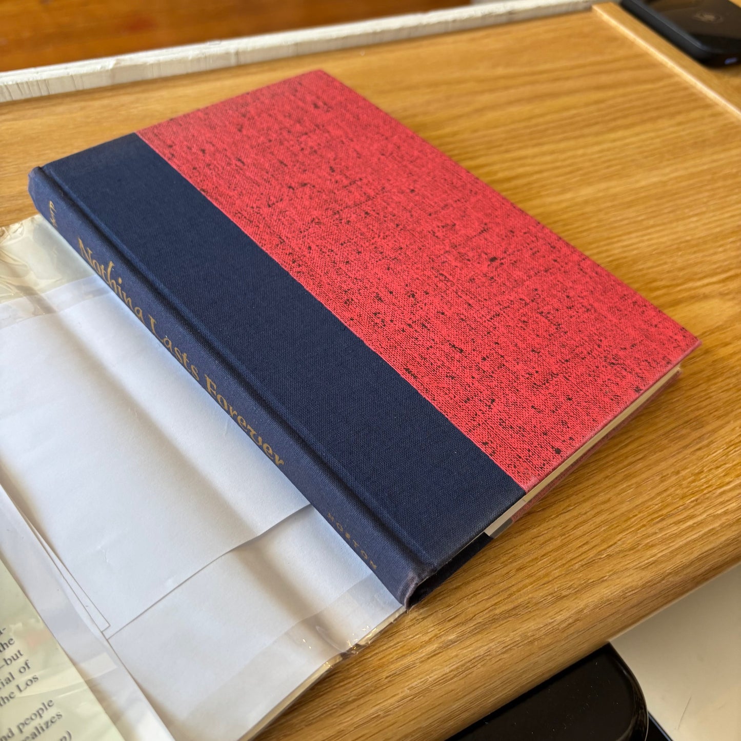 Roderick Thorp - Nothing Lasts Forever - First Edition Second Printing